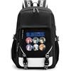 LKY STAR Anime Blue Lock Sacchetto di Scuola Daypack Zaino Viaggio Backpack da Scuola Zainetti per Ragazze Donna