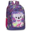 Franco Cosimo Panini WWF - Zaino Scuola Ufficiale WWF, 2 Ampi Vani, 1 Tasca Frontale, 2 Tasche Laterali n Rete, Spallacci Imbottiti, Retro e Fondo Termoformati, Chiusure a Zip, 32x43Hx23cm, Rosa