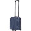 R.Leone Valigia da 1 Fino a Set 4 Trolley Rigido grande, medio, bagaglio a mano 55x40x23 cm Wizz, ITA Airways e bagaglio 45x36x20 cm EasyJet in ABS 8005 (Blu, XS Bagaglio 45x36x20cm 2Ruota)