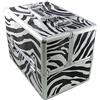 DynaSun Bss35 Beauty Case Make Up Nail Art Porta Gioie, Zebra, XXL