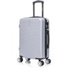 CELIMS - Valigia Bagaglio a Mano Approvata da Oltre 100 Compagnie Aeree | Ultra Leggera e Rigida | Trolley 55x40x20 | Grigio
