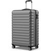 NUMADA NEWTECK NUMADA - Valigia Grande Upfly 25Kg Upfly 28' ABS (75x49x29cm) con chiusura a combinazione e 4 ruote doppie a 360 | Resistente | Leggera | Interni a scomparti | Grigio