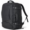 Valigeria.shop Zaino Espandibile da Viaggio Aereo Bagaglio a Mano 44x30x22+10 cm Borsa da Cabina Leggera Poliestere Imbottito Zaino Porta PC per Ryanair Easyjet ITA Uomo Donna Weekend Lavoro Nero 34L (Mod: 8088)