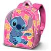 Disney Lilo e Stitch Cute-Zainetto Basic, Rosa, 30 x 38 cm, Capacità 13 L