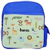 Wanapix | Zaino Bambini Personalizzato con Nome | Zainetti per Materna | Borsa Bambini Scuola/Asilo/Viaggi | Bretelle Regolabili | 8 Litri | Animali