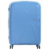 American Tourister Trolley Taglia M espandibile. Possiede 4 ruote, chiusura integrata con combinazione a 3 cifre con funzione TSA. Dispone di una doppia tasca interna con zip e cinturino ferma abiti