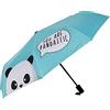I-TOTAL® - Ombrello con apertura automatica/retraibile con custodia/alta qualità/per una persona (PANDA)