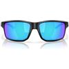 Oakley Occhiali da sole da uomo Oo9470 Gibston XL, nero opaco/zaffiro Prizm, 62 mm, Nero opaco/zaffiro Prizm, 62 mm