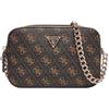 GUESS Noelle II Crossbody Camera Bag Brown Logo