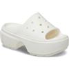 Crocs Scivolo Stomp, Gesso., 10 Women/8 Men BIANCO 4142