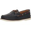 Sperry Top-Sider - Scarpe da Barca da Uomo Gold A/O a 2 Occhi, Blu, 44,5 EU, Blu Navy Marrone, 44.5 EU