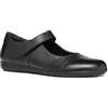 Geox J IBERIDE Girl G - Ballerina Bambina, Black,