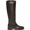 Nero Giardini I514704D Stivali Donna in Pelle - Testa di Moro 38 EU