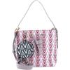 Valentino borsa a tracolla Tonic Bucket Bag Rosa/Multi multicolore