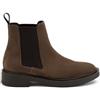Frau 79A3 torba beige beatles donna scarpe stivaletti tronchetti camoscio elastici (36)