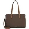 Tamaris borsa a tracolla borsa shopper TAS Gertraud Cityshopper Taupe grigio talpa