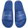 Calvin Klein Ciabatte uomo mare o piscina swimwear CK articolo KM0KM00498 ONE MOLD SLIDE, CJR Snorkel blue, 44