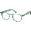 X-LAB Occhiali da sole mod. SANBLAS, fotocromatico, Unisex, taglia 47 mm (Verde trasparente, Grigio fotocromatico)