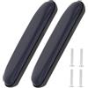 Anneome Braccioli per Sedia a Rotelle 2 Pezzi Cuscini in Spugna Pvc Fondo Antiscivolo Supporto Comodo per Accessori Carrozzina Adulti Pazienti