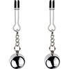 NiKi Pinze per capezzoli in metallo Exotics Pinze per capezzoli, Anelli per capezzoli non piercing, Morsetti per capezzoli in metallo regolabili, Clip per pesi per capezzoli per donna (L1-K1)