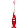 Generico Spazzolino da Denti Per Bambini Viaggio Casa Bimbi Manuale con Ventosa x Igiene (ROSSO)