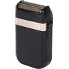 Pongnas Rasoio Elettrico a Lamina, 2 in 1 Lama in Acciaio Inossidabile con Motore Potente a Basso Rumore Rasoio Barbiere Portatile Durevole