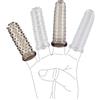 CoundCo Quattro diversi anelli fallici in silicone riutilizzabili con dito, giocattoli sessuali per donne e uomini, coppie, lesbiche, stimolazione del clitoride, orgasmo, punto G
