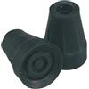 REMEDIA ONE Gommini per Stampelle Antiscivolo Ø 18 mm, Nero, 2 Pezzi