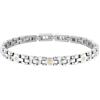 Morellato Bracciale Uomo, Collezione Gold, in Acciaio, Oro 750 - SATM05