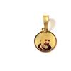 Gioielleria Bucci Ciondolo San pio in Oro Giallo 18 KT + Collana laccio in Omaggio