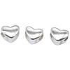 BBDMind 8 perline a forma di cuore, in argento Sterling 925, a forma di cuore, con ciondolo a forma di cuore, in argento Sterling 925