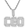 hadefa Collana personalizzata del nome della lettera placcata in rame Collana personalizzata dei ragazzi e delle ragazze del regalo personalizzato della moda della collana (color argento(Silver color))