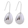 BISONBLUE Orecchini Donna Orecchino 925 Orecchini a Cerchio Moda Donne Regalo Accessori Per Orecchini Pendenti Con Goccia D'Acqua S1623Aplatino