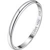 Bandmax Fedina Argento 925 Donna, 2 mm Anelli Donna Argento, 20 Misura Ferma Anello Fedine, Anello Personalizzato con Incisione