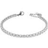 Generic Bracciale Tennis Donna Liujo LJ2416 in Acciaio 316L Silver con Zirconi Anallergico