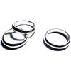 BLUSUPERSHOP 1 Fede FEDINA 3, 3,5 Grammi Argento 925 Anello Matrimoniale Personalizzato col Tuo Nome E Data INCISI all Interno e Misura da 10 A 29 Colore Argento in Omaggio Portachiavi
