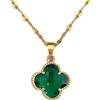 exdas Collana Uomo Donna Gioielli Ciondolo Pendente Necklace Collana Minimalista A Fiori Per Catena Clavicola Da Donna F320
