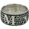 Maria de Deus Anello Fascia in Argento con Preghiera Ave Maria in Lingua sarda (19)