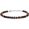 Sector No Limits Bracciale Uomo in Acciaio, Pietre Naturali, Collezione MARINE, Idee Regalo Fidanzato, Amico