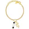 Lebole Maison Bracciale Kanji Mamma Nero