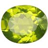RRVGEM Lab - Peridoto naturale non riscaldato certificato da 3,00 carati, gemma sfusa per uomini e donne, certificata e sfusa, peridoto, Pietra preziosa sciolta, Peridoto
