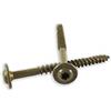 Woodpro Fasteners ST14 x 212B 1/10,2 cm da 2 - 1/5,1 cm length Round washer Head Exterior Wood screws, 250-pack