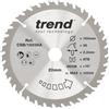 Trend Lama sega circolare legno 160mm 20mm foro 36T TCT fine 2,2mm