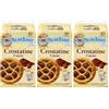 sarcia.eu MULINO BIANCO Crostatine Cacao -biscotti italiani, crostatine con crema al cacao e nocciole 400g x 3 parcelle (Cacao, x3)