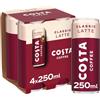 Costa Latte, 4 x 250ml