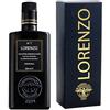 Manfredi Barbera Confezione Regalo Olio Extra Vergine di Oliva Biologico Lorenzo N° 1, DOP Valli Trapanesi 500 ml
