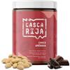 CASCA RIJA: Burro di Mandorle al Cioccolato Fondente 1 kg | 89,8% Mandorle Tostate + 10% Cioccolato Fondente + 0,01% Cannella Macinata + 0,01% Gemgibre In Polvere| 100% Cremoso