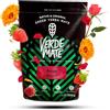Verde Mate Fresa, Maté dal Brasile, 500g, Mate fruttato con olio di fragola, Alto tasso di caffeina, vitamine, minerali, antiossidanti, Supporta il metabolismo, Prodotto nativo di Parana.