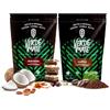 Verde Mate Caffè e Cioccolato Set 1kg (2x500g) | Caffè, Cioccolato, Cocco | Yerba Mate Brasiliana Tostada | Gusto Delicato