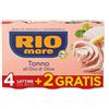 Generico R-Mare Tonno all'Olio di Oliva, Qualità Pinne Gialle, 6 Lattine da 80 g